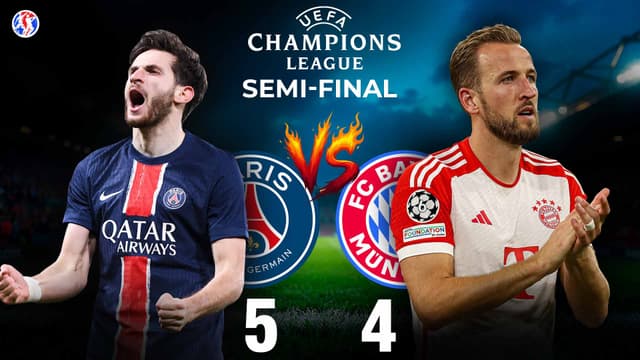 PSG vs Bayern Munich : Semi-Final First Leg Turns Into a Nine-Goal Classic for the Ages