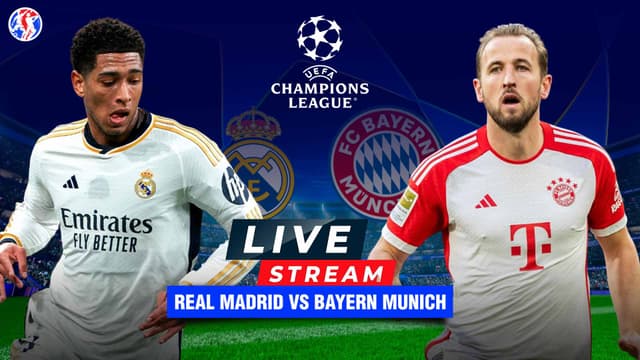 Real Madrid vs Bayern Munich Live Streaming : When And Where To Watch UEFA Champions League Quarterfinal Match