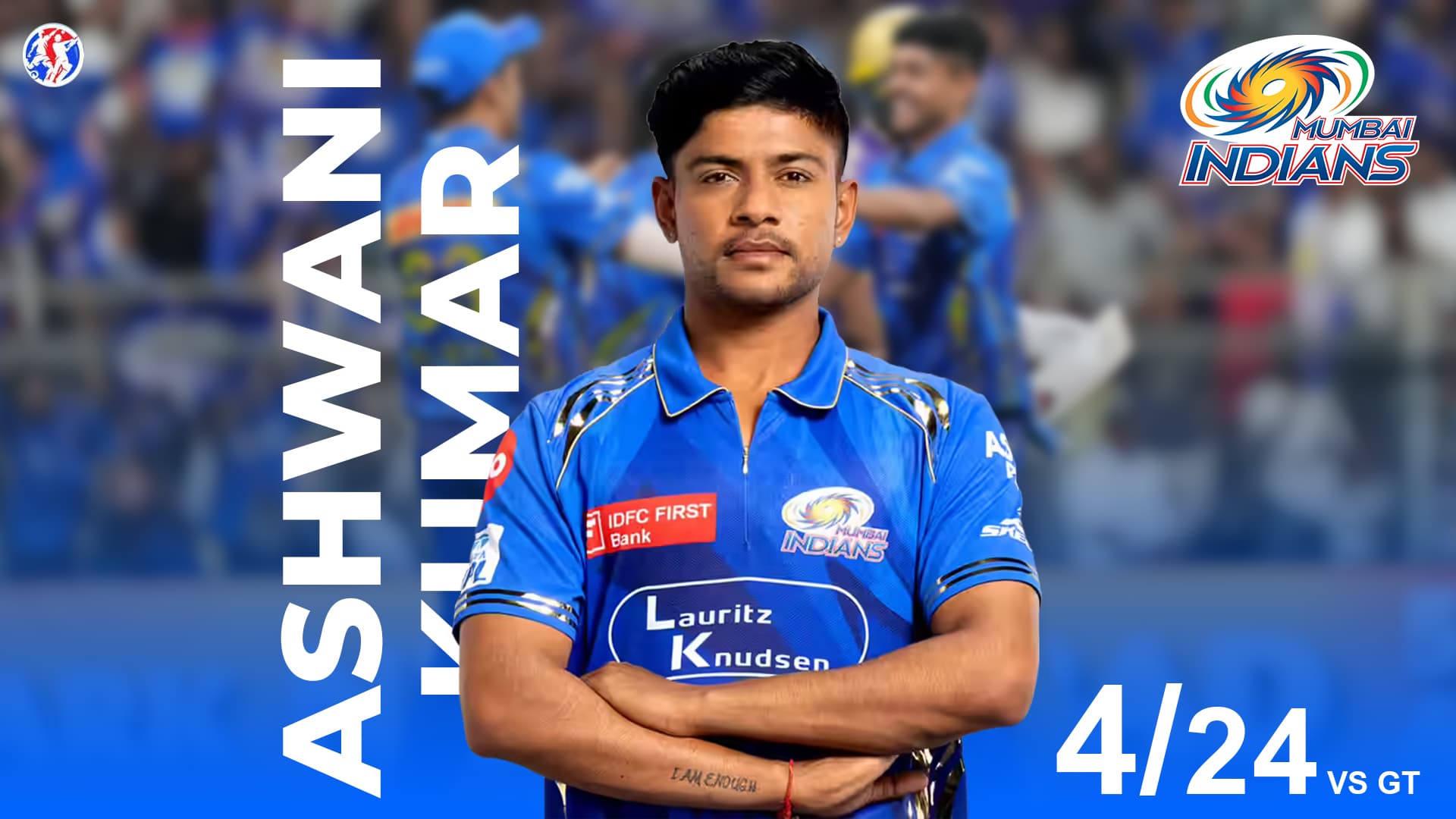 MI’s new Bowling Weapon? Ashwani Kumar shines with 4/24 vs GT