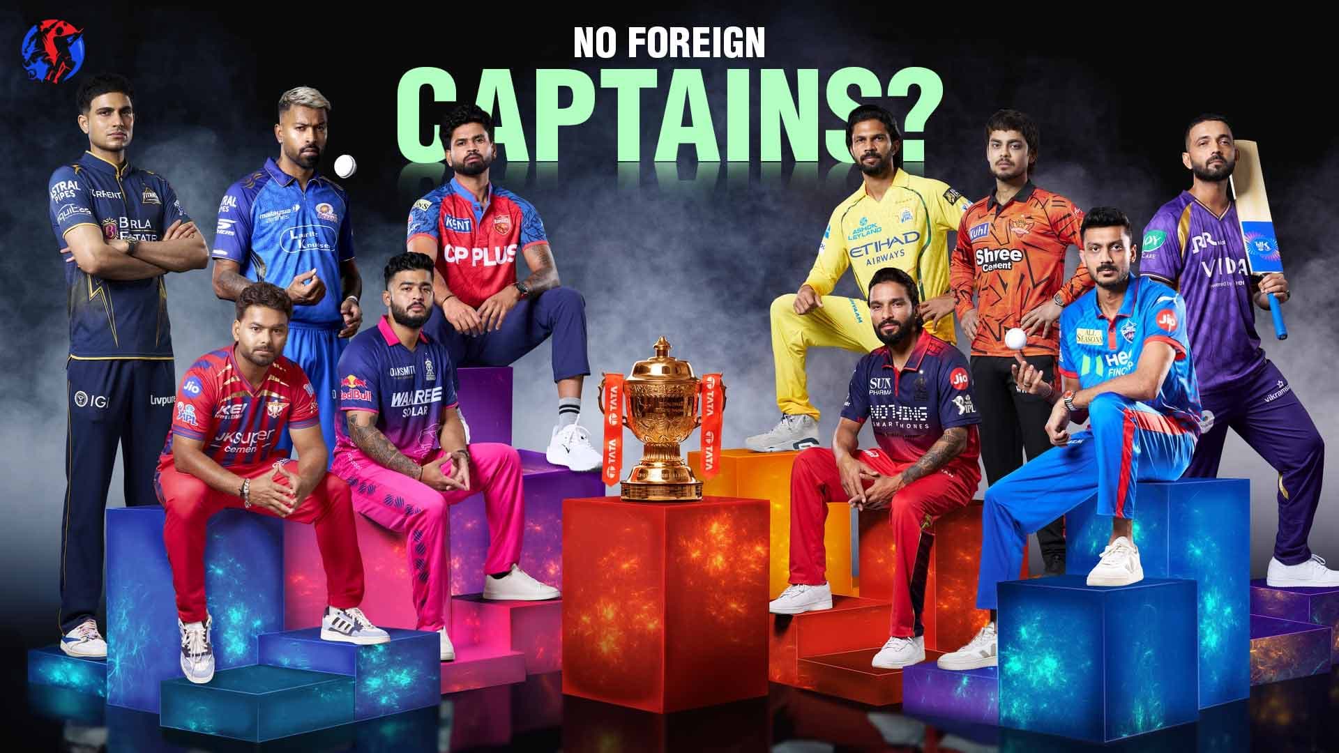 No Foreign Captains?! IPL’s Shocking All-Indian Leadership Twist