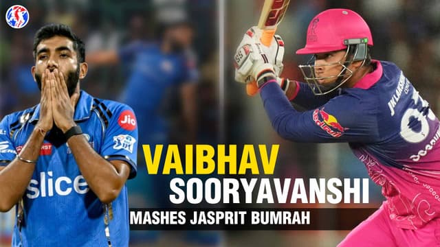 Vaibhav Sooryavanshi Smashes Bumrah For Two Huge Sixes In First-Ever Face-Off
